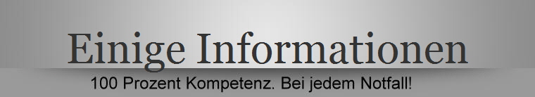 Einige Informationen